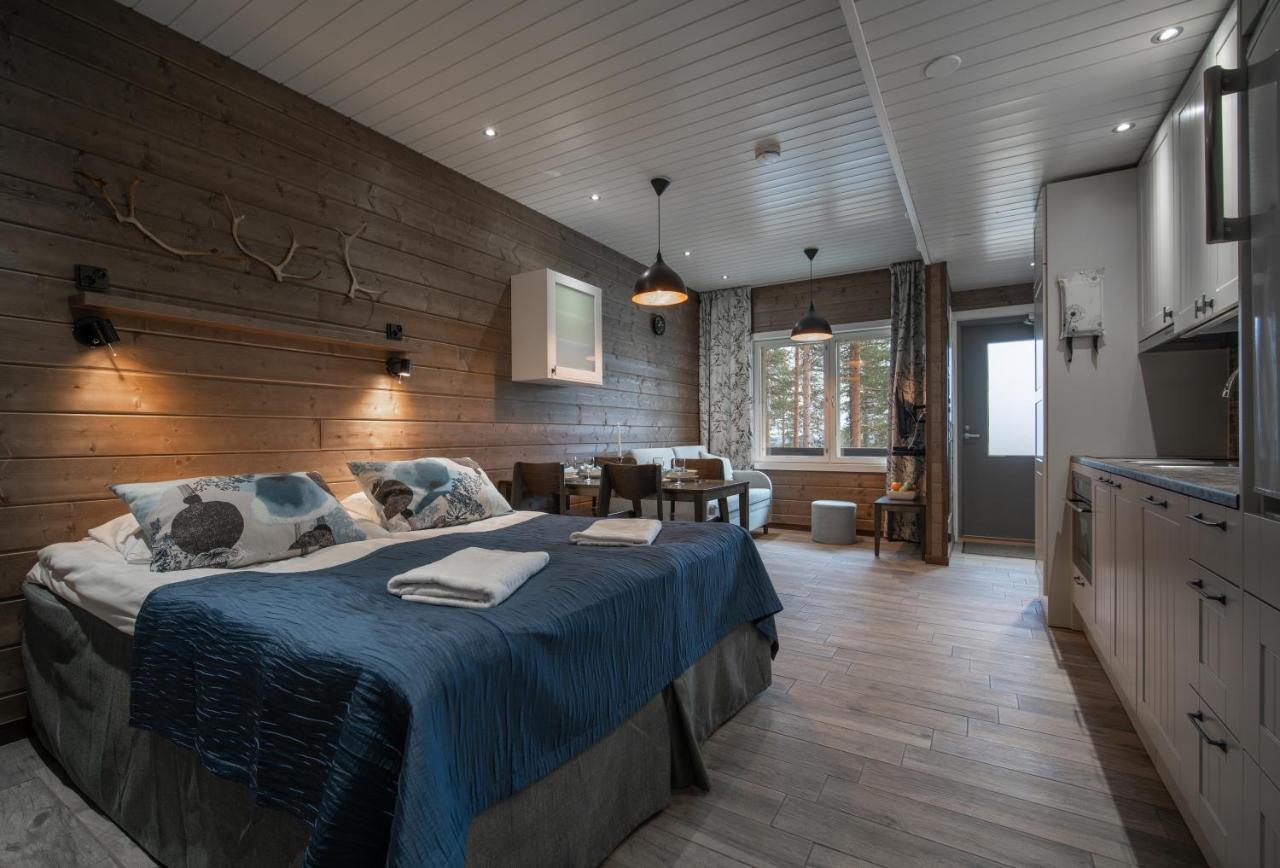 Ski-Inn Pyhaelinna Pyhätunturi Exteriör bild