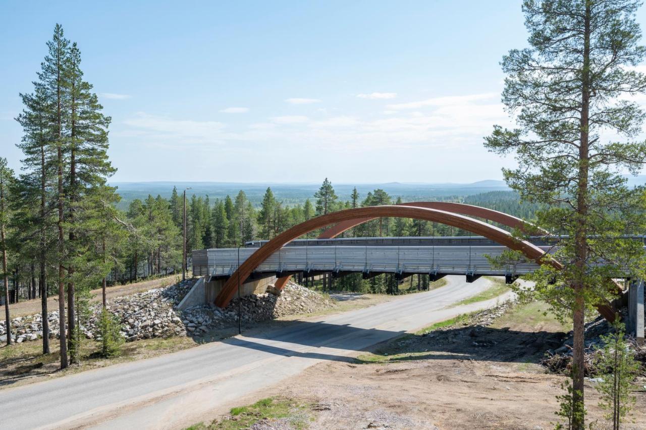 Ski-Inn Pyhaelinna Pyhätunturi Exteriör bild